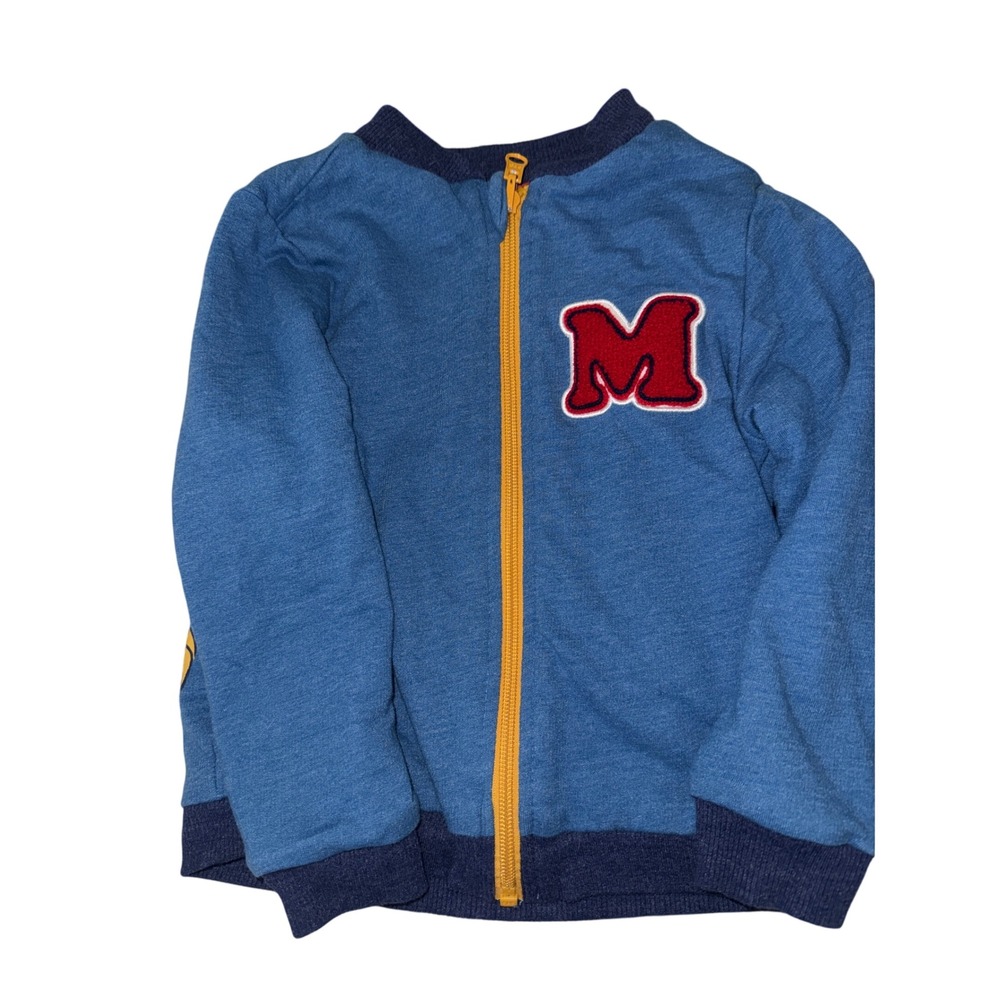 Disney Mickey Minnie Mouse Reversible Zip Jacket 3t
